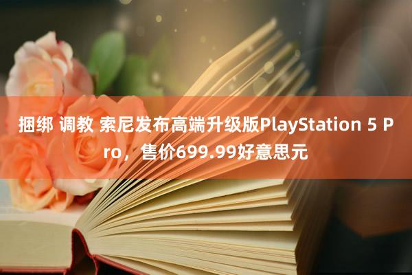 捆绑 调教 索尼发布高端升级版PlayStation 5 Pro，售价699.99好意思元