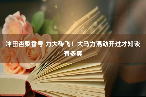 冲田杏梨番号 力大砖飞！大马力混动开过才知谈有多爽