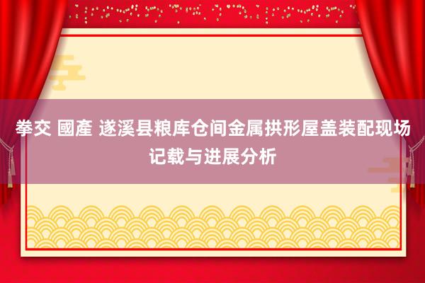 拳交 國產 遂溪县粮库仓间金属拱形屋盖装配现场记载与进展分析